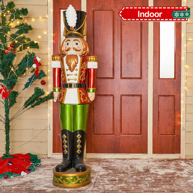 Giant outdoor outlet nutcracker soldier